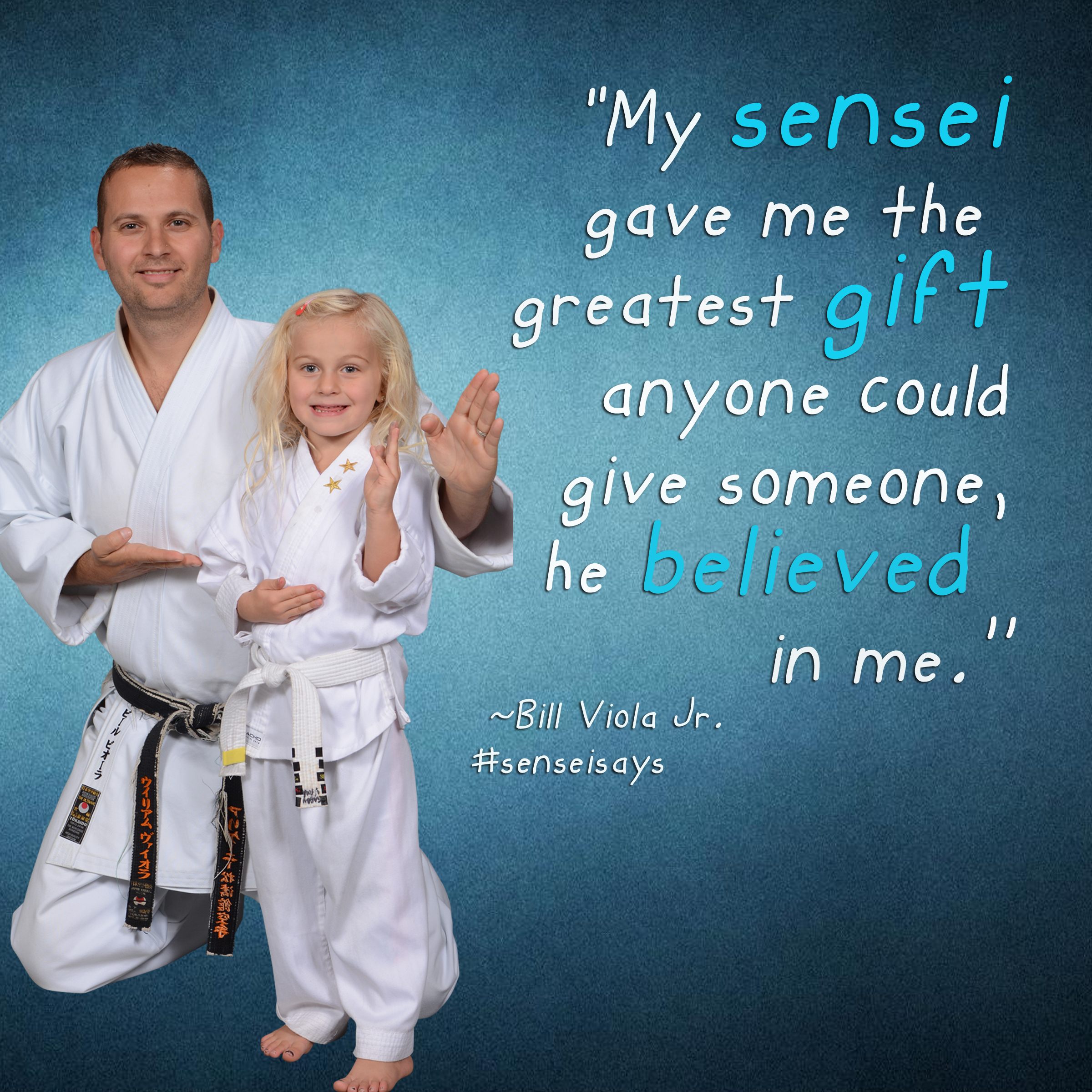 sensei says quote