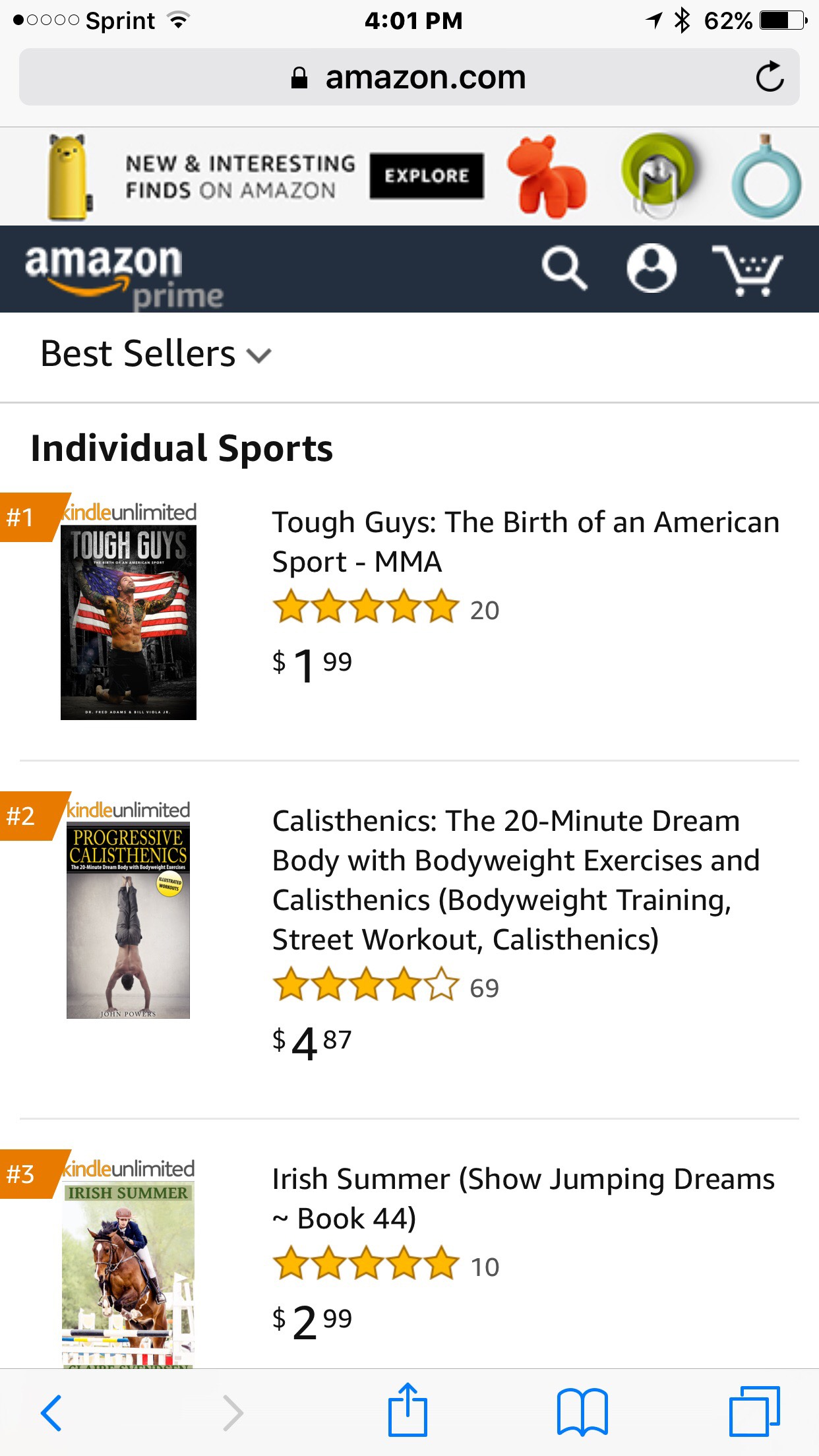 Amazon best seller martial arts