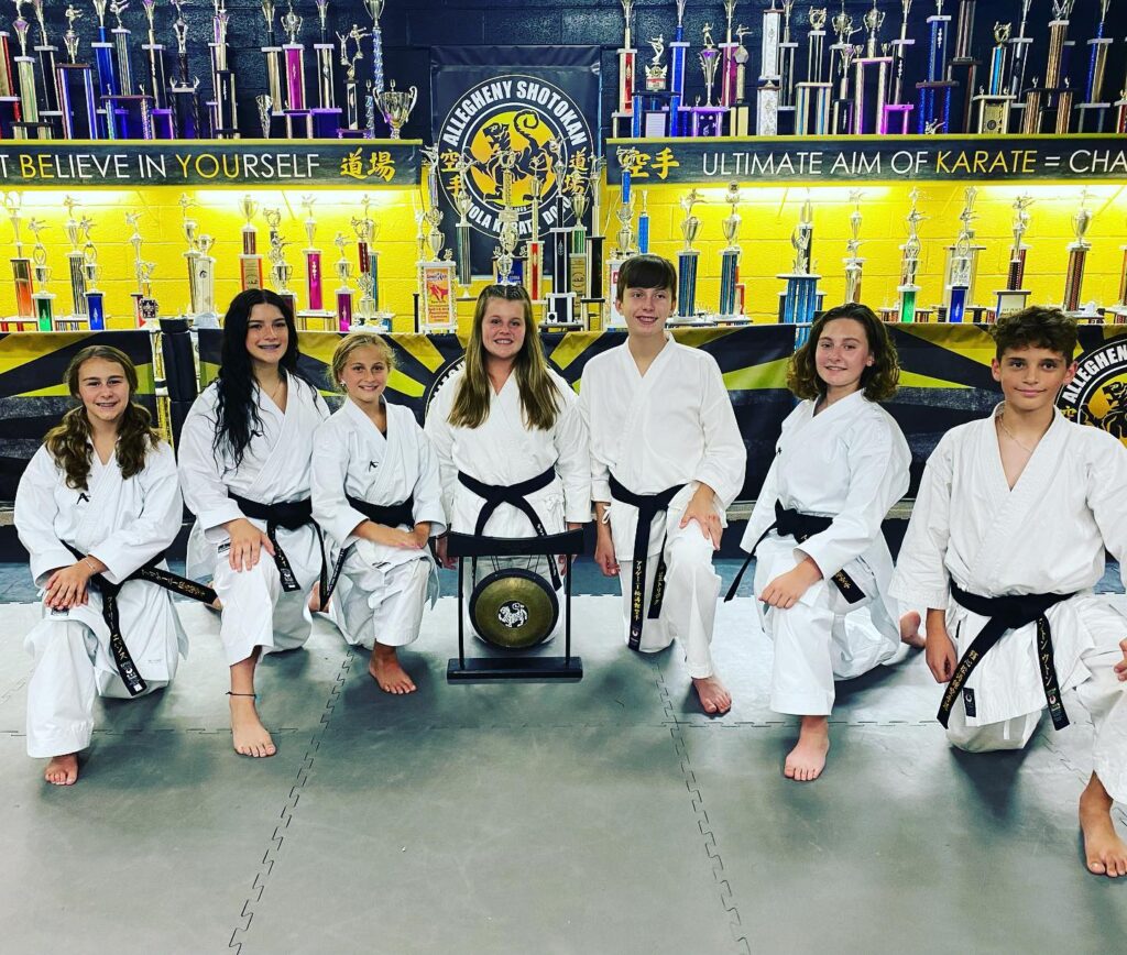 Allegheny Shotokan Karate black belts