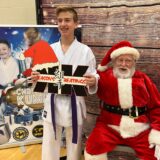 santa at Christmas kumite dryce davis