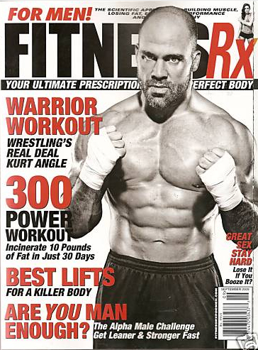 kurt angle magazine