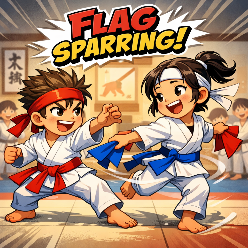 flag sparring