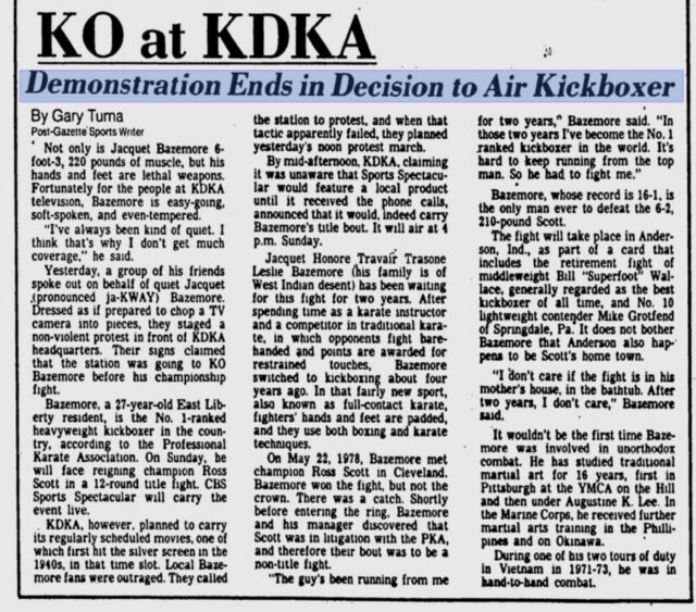 kickboxing pittsburgh