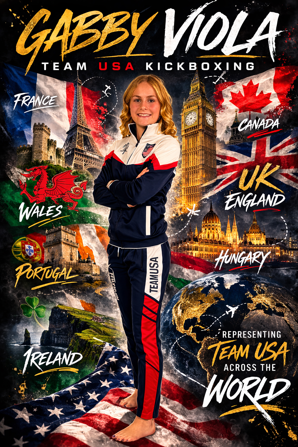 gabby viola - team usa kickboxing