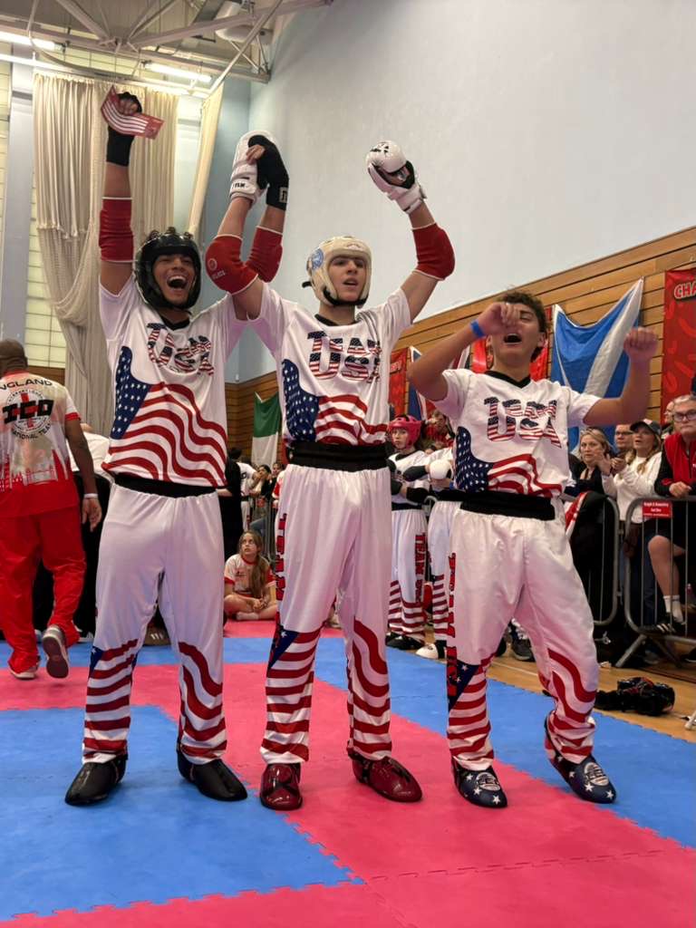 Jr. team gold medal