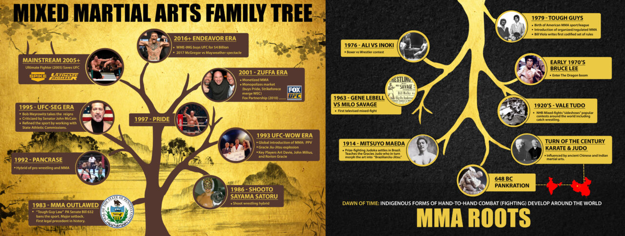 mma timeline roots