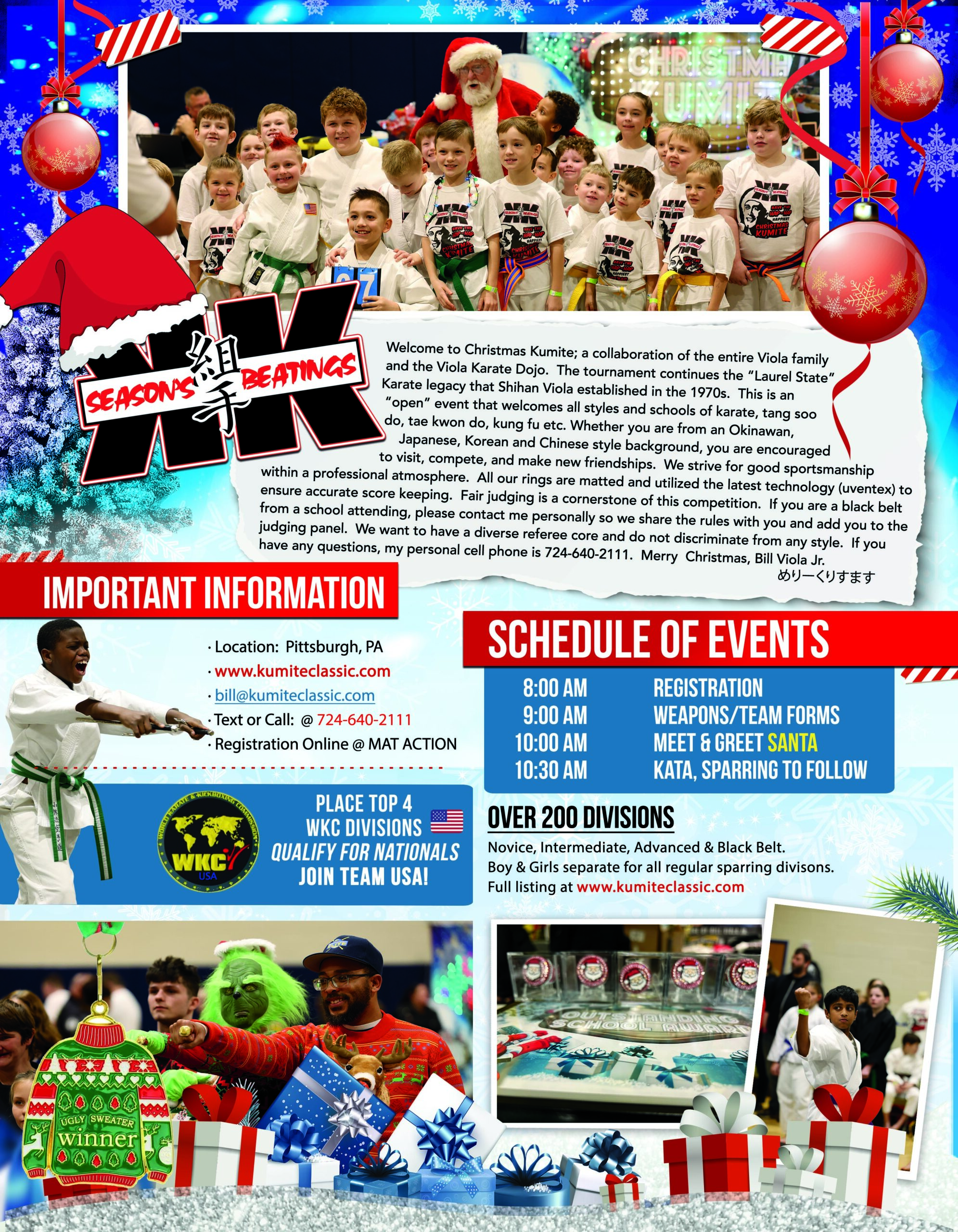 christmas kumite 2026 info christmas kumite 2026 info